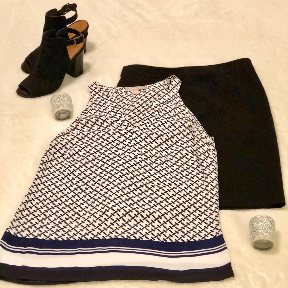 Banana Republic Patterned Tank
